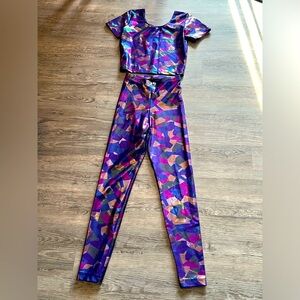 NWT Small metallic Geo set